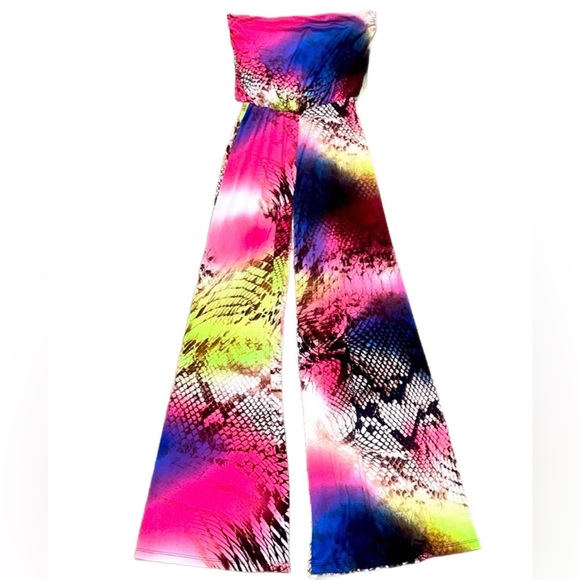 LIX Pants - NWT LIX Snake-print/Multi-color Jumpsuit